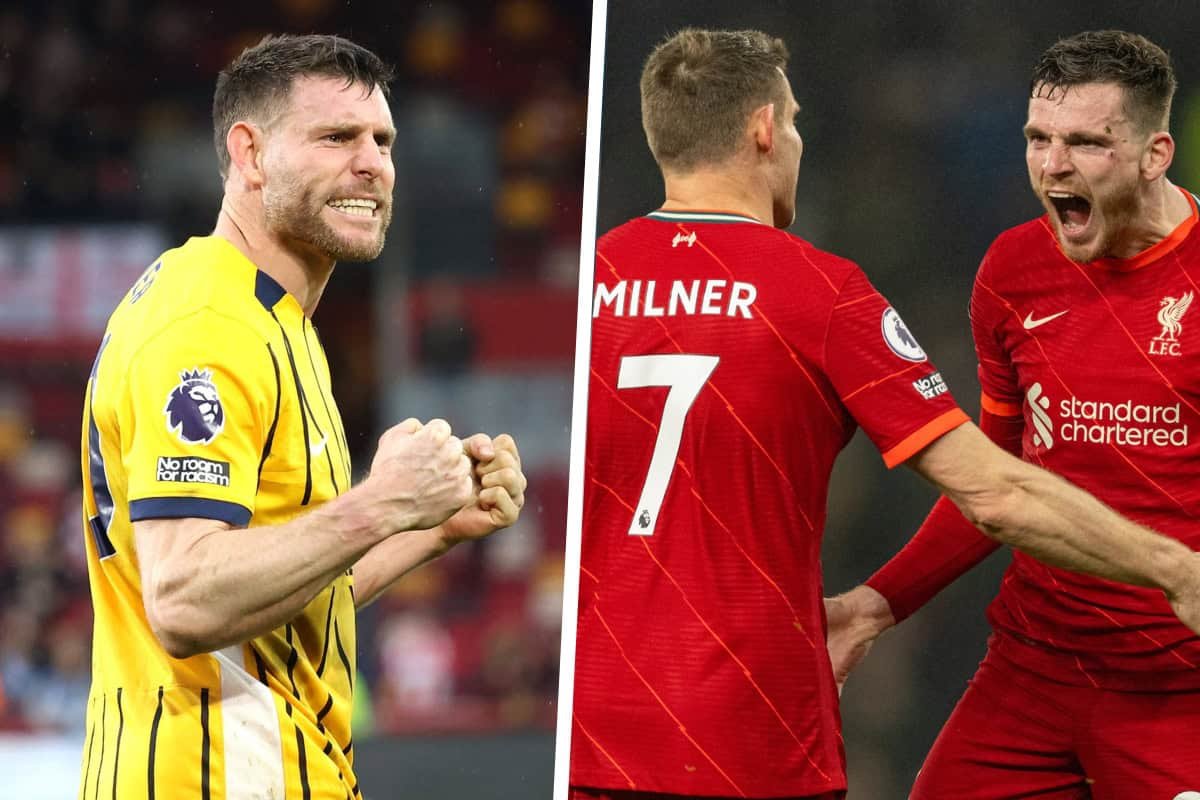 Andy Robertson y Gomez rinden homenaje al disco PL de James Milner