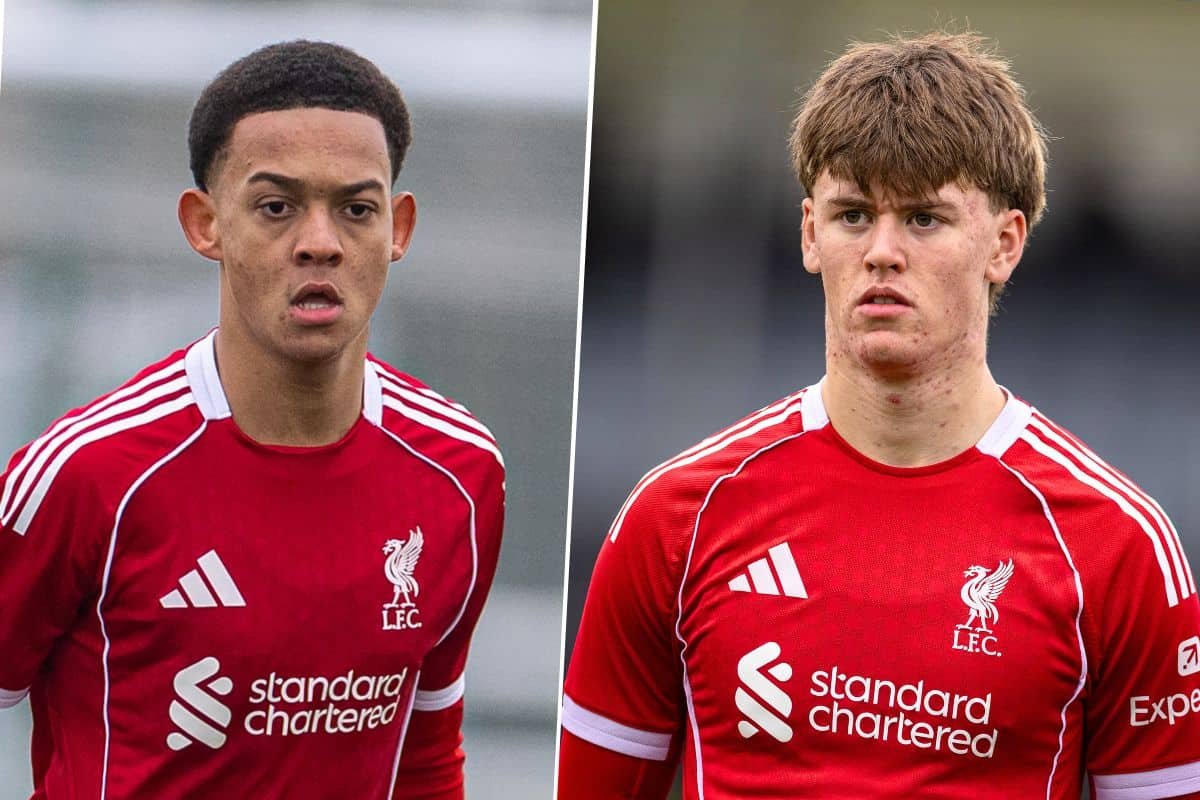 El Liverpool U18 se celebró en Blackburn debido a la lesión de Josh Sonni-Lambie