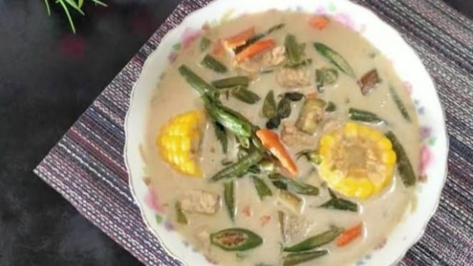 Receta práctica de verduras Lodeh para el menú Sahur, ¡sabrosa y saciante!