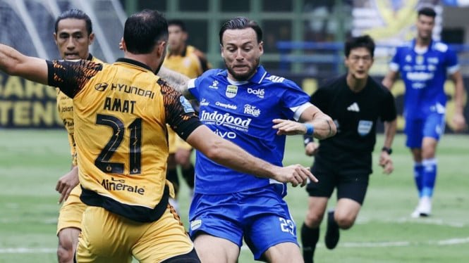 Persib eliminado, el sueño de Marc Klok de encontrarse con Cristiano Ronaldo y sus amigos en la ACL Two no se hizo realidad