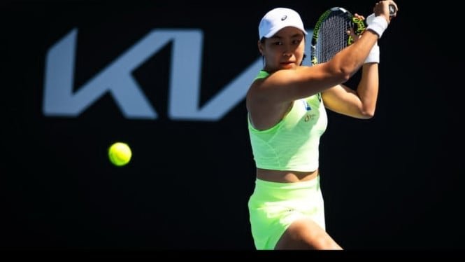 Logro histórico de la tenista indonesia Janice Tjen, entrando al Top 40 mundial de la WTA