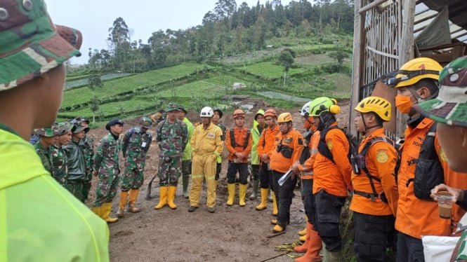 22 días de búsqueda, Basarnas detiene la operación SAR en el deslizamiento de tierra de West Bandung: 20 víctimas no encontradas