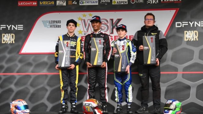 Qarrar Firhand encabeza la clasificación de la WSK Euro Series 2026