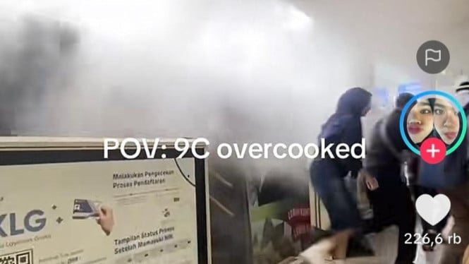 El accidente viral de un autobús de Transjakarta en la parada de Pancoran provoca que los pasajeros se dispersen en pánico, resulta ser la causa