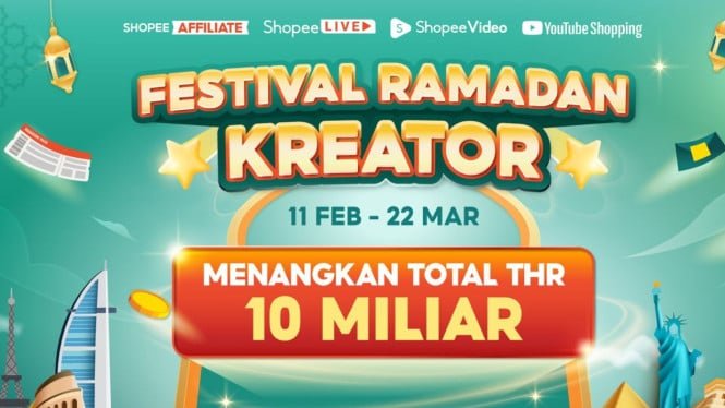 Al organizar el Festival de Creadores Ramadán 2026, Shopee fomenta la creatividad y el desempeño digital del ecosistema de creadores.