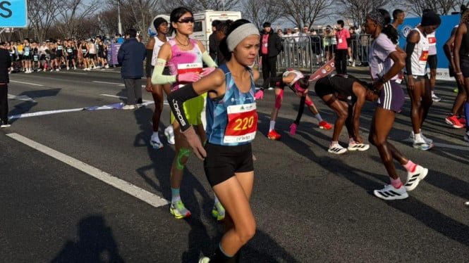 Al competir con las elites asiáticas, los corredores indonesios muestran mentalidad de campeón