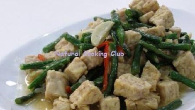 Receta de frijoles largos salteados en Tempe para Sahur, ¡fácil y riquísima!