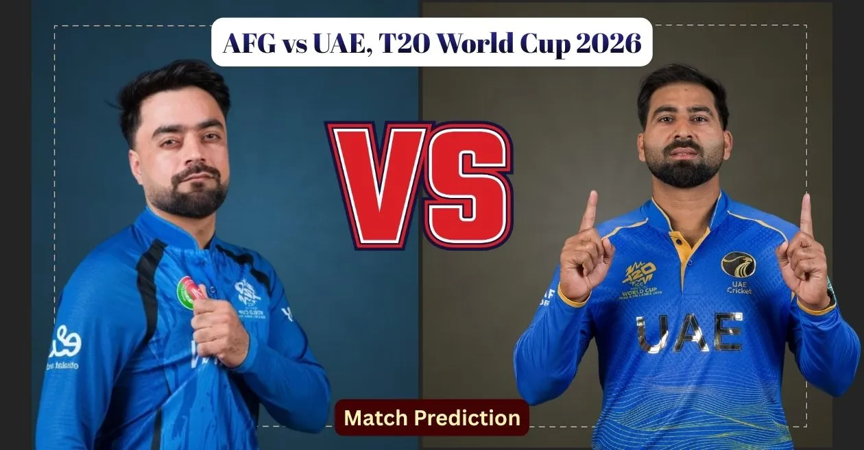 Predicción del partido AFG vs EAU, Copa Mundial T20 2026: ¿Quién ganará el partido de hoy entre Afganistán y EAU?