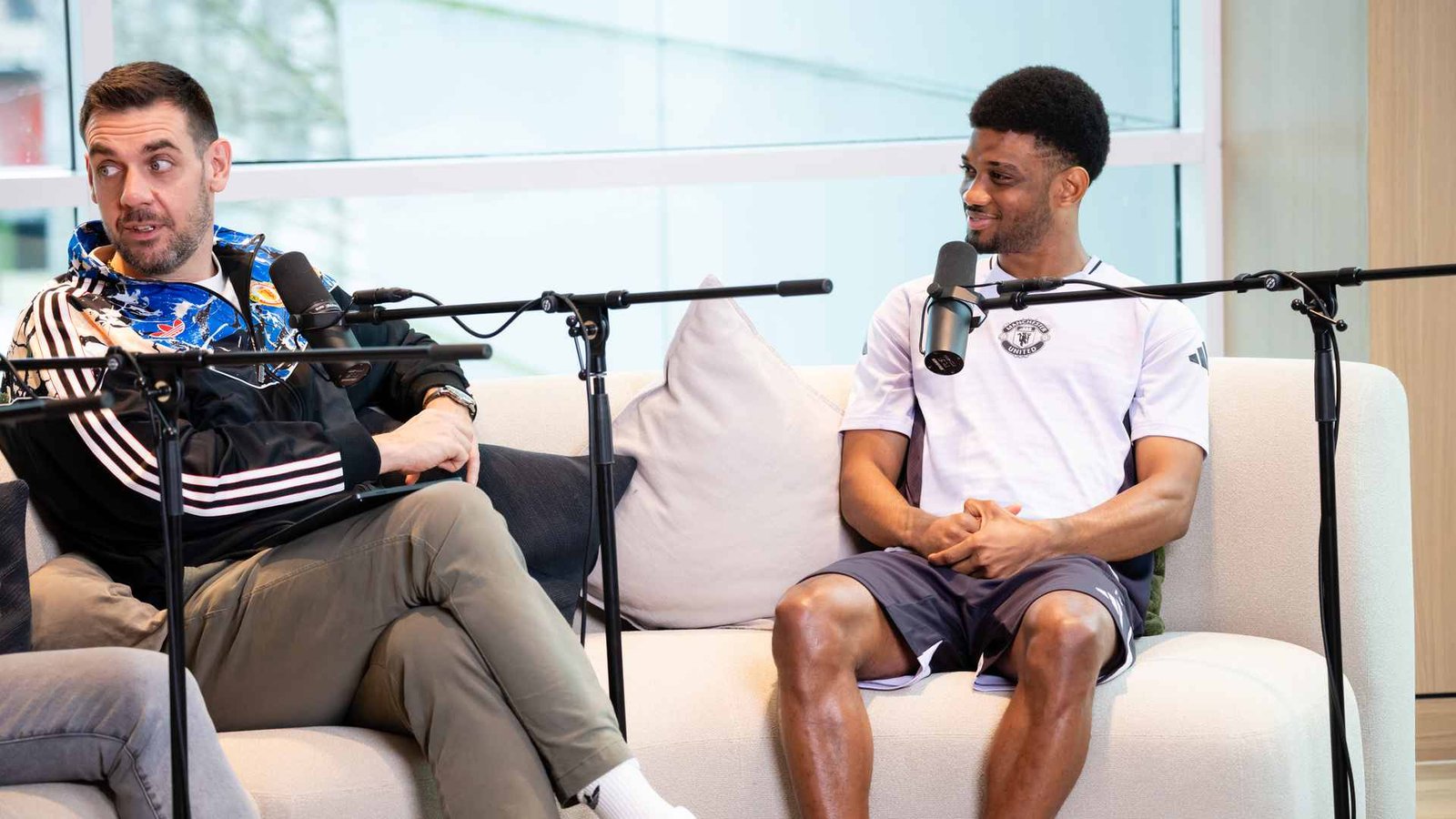 Cómo la fe ayuda a Amad a prepararse para los partidos