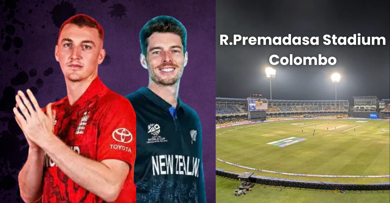 ENG vs NZ, Copa del Mundo T20 2026: informe de campo del estadio R. Premadasa, estadísticas y registros de T20I