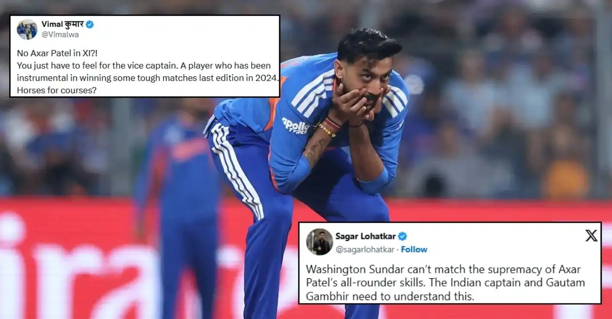 Los fanáticos critican al equipo indio por ignorar a Axar Patel durante el choque de Super 8 contra Sudáfrica en la Copa del Mundo T20 2026