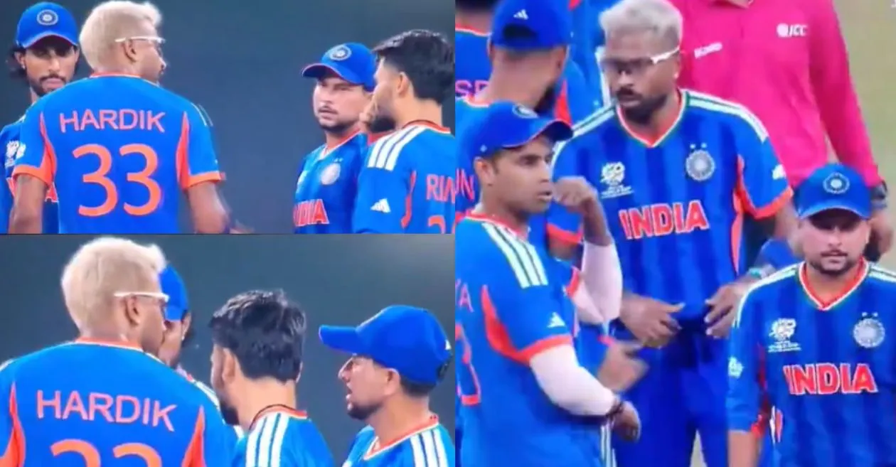 MIRAR: Hardik Pandya y Suryakumar Yadav pierden la calma ante Kuldeep Yadav durante el choque IND vs PAK T20 World Cup 2026