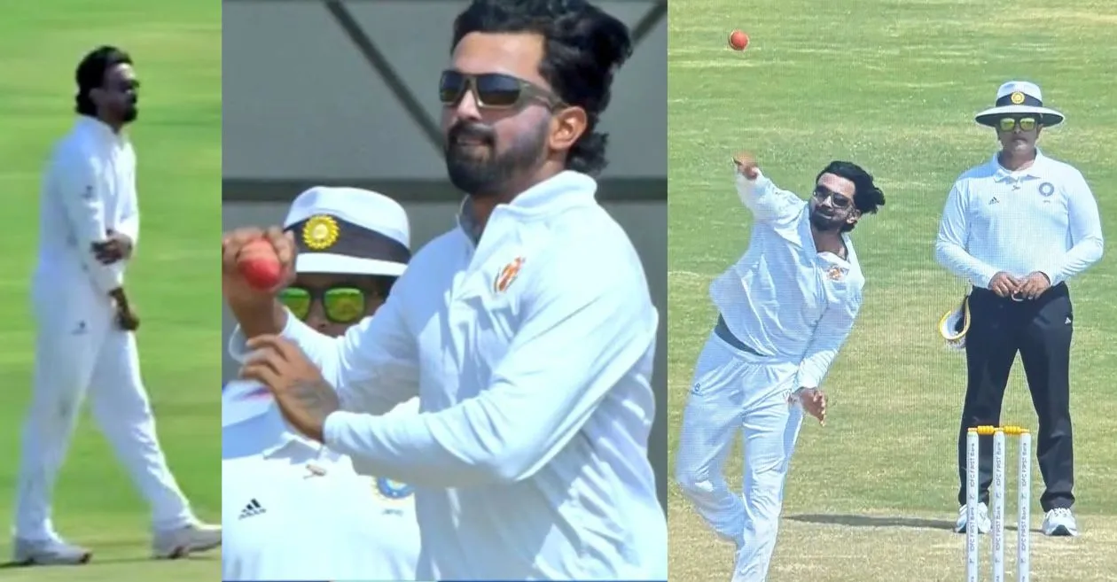KL Rahul sorprende con un raro hechizo de bolos en la final del Trofeo Ranji 2025-26; el vídeo se vuelve viral