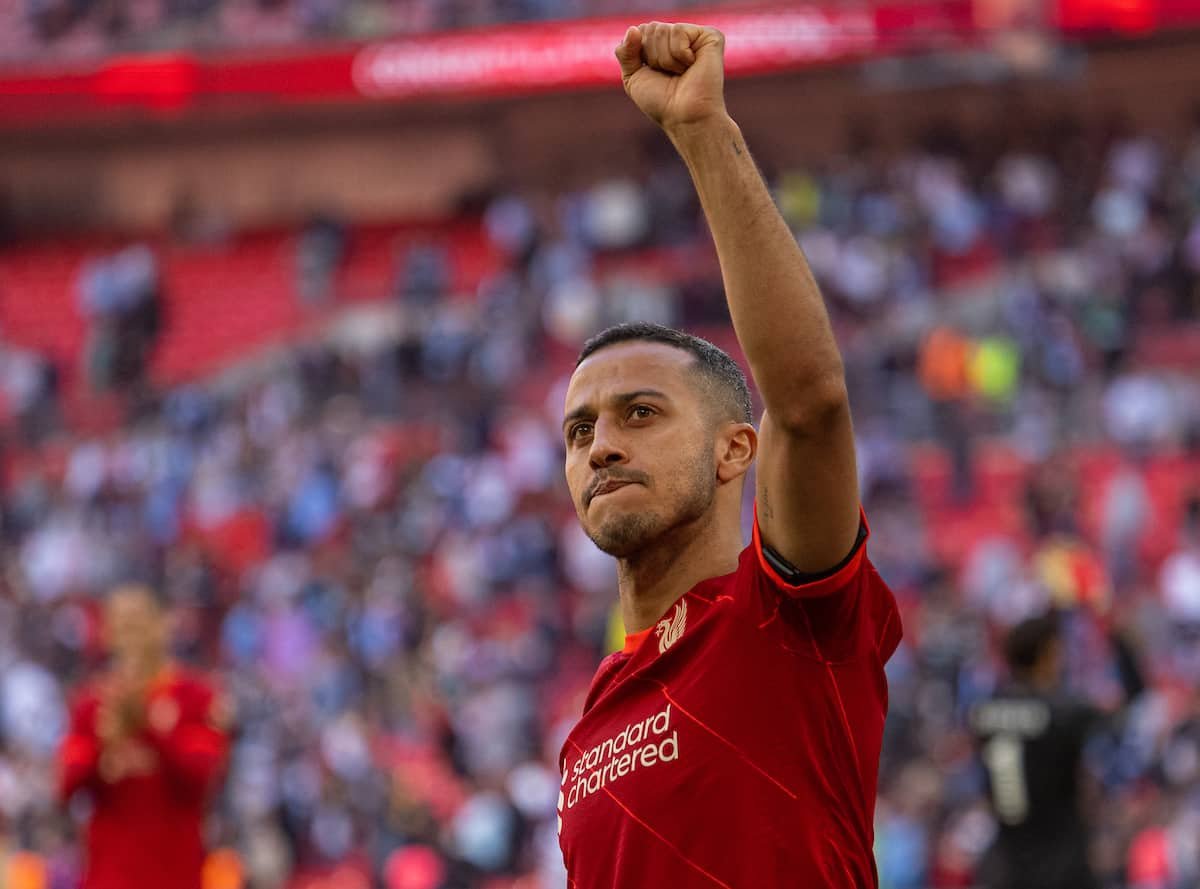 ¡Vuelve Thiago! El centrocampista se suma al equipo de leyendas del LFC en Anfield
