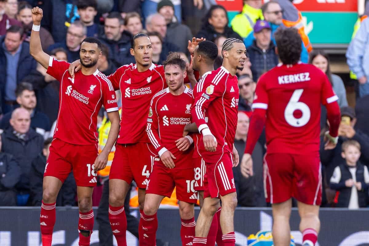 Los Rojos logran una gran victoria a balón parado en Anfield