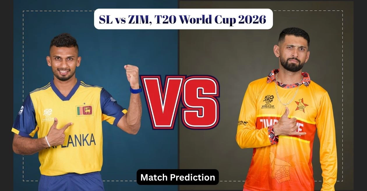 Predicción del partido SL vs ZIM, Copa del Mundo T20 2026: ¿Quién ganará el partido de hoy entre Sri Lanka y Zimbabwe?