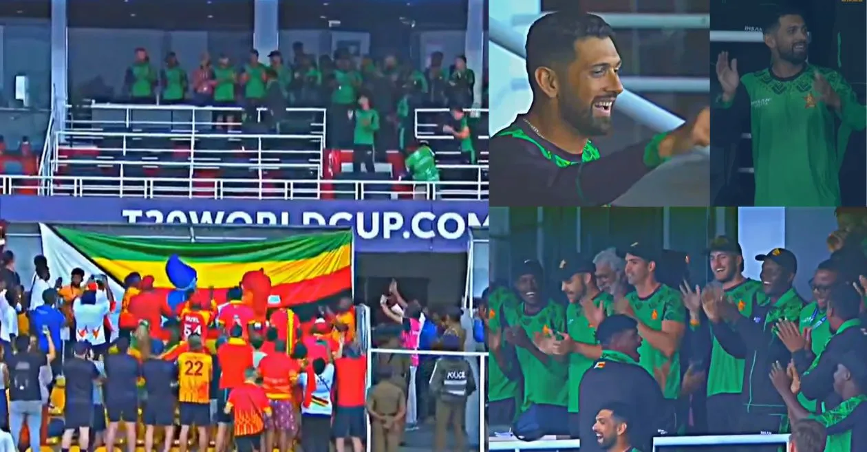 MIRAR: Sikandar Raza lidera alegres celebraciones después de que Zimbabwe se clasificara para Super 8 en la Copa Mundial T20 2026