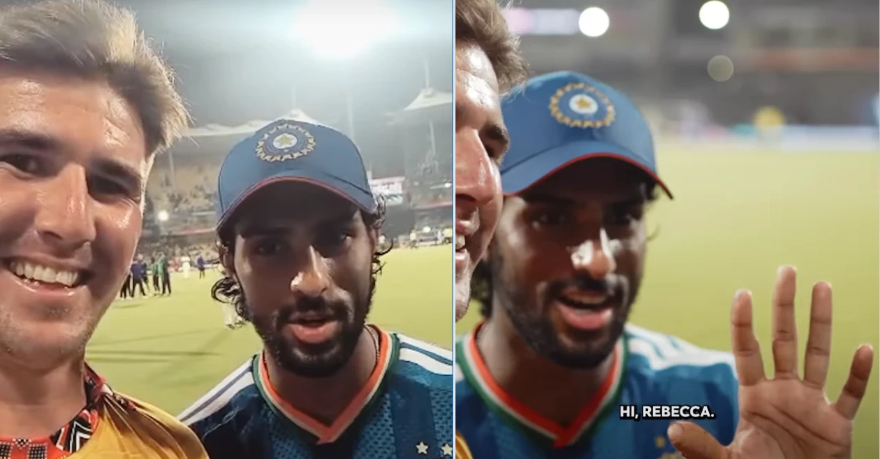 VIDEO: La respuesta de Tilak Varma a la hermana de Brad Evans conquista corazones