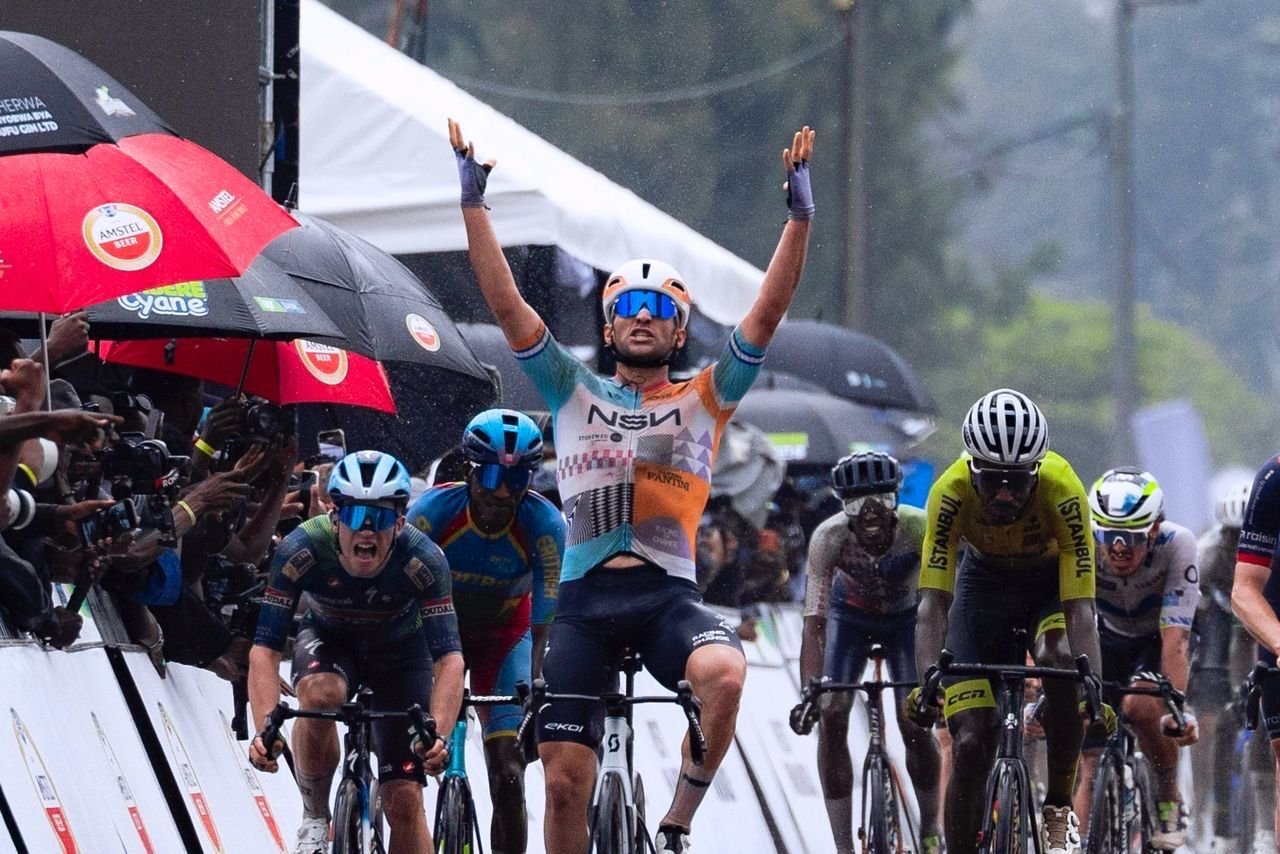 Vuelta a Ruanda: Itamar Einhorn gana la primera etapa