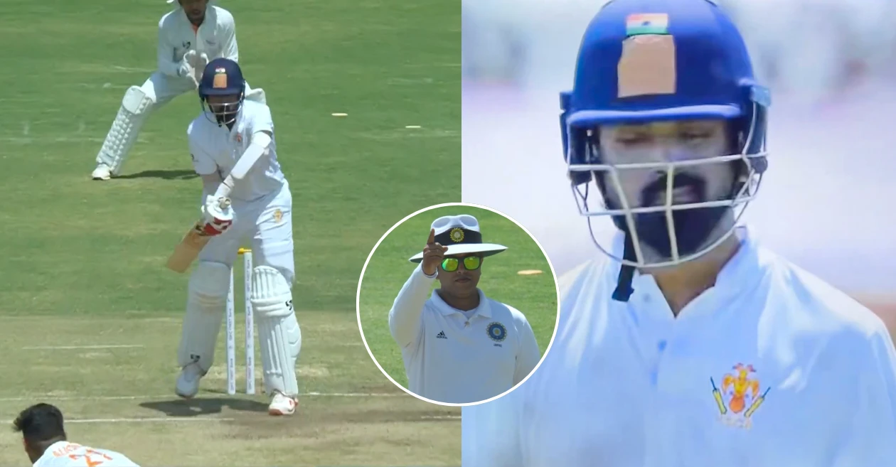 MIRAR: Auqib Nabi despide a KL Rahul con una entrega perfecta en la final del Trofeo Ranji