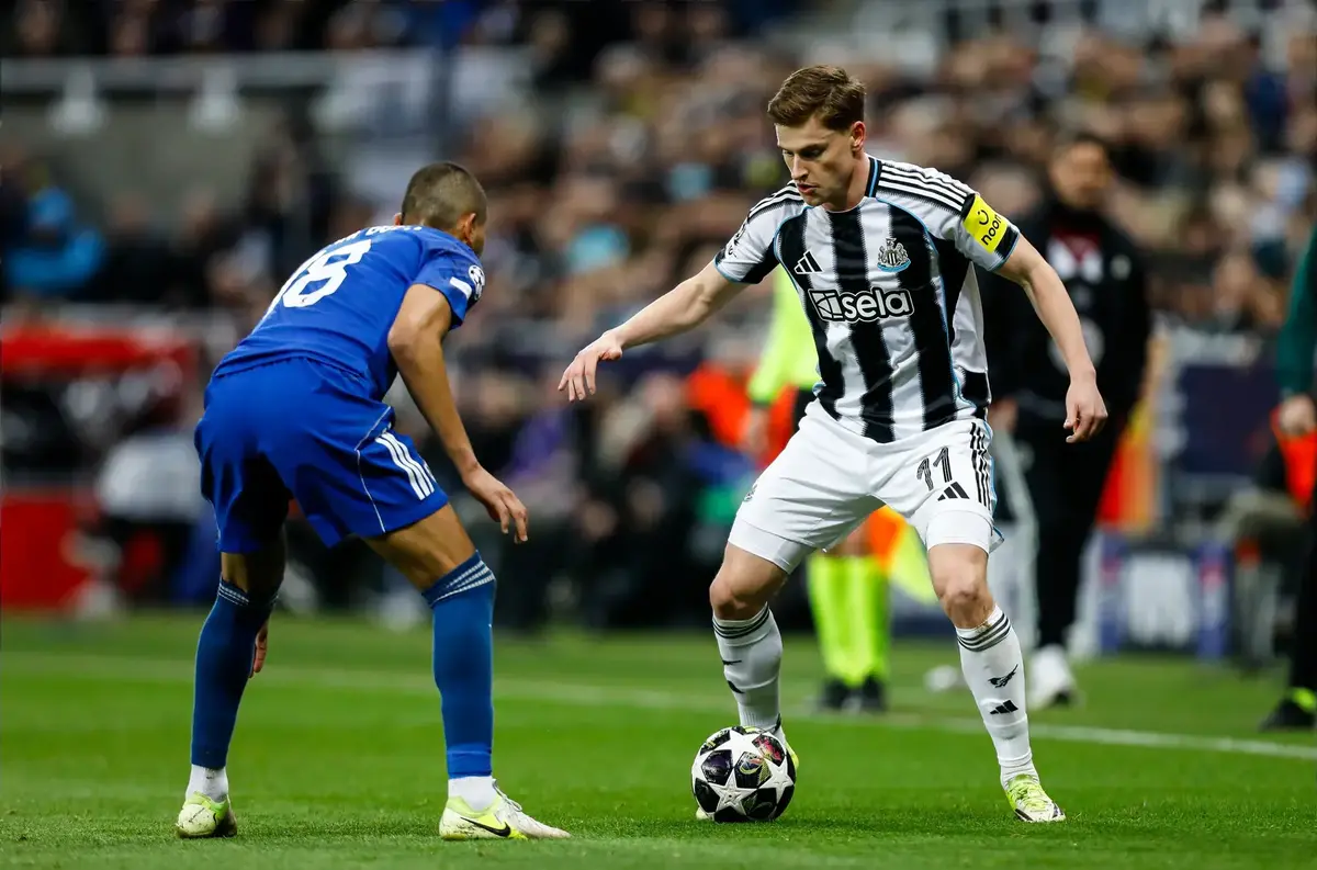 La estrella del Newcastle United es el equipo de la semana de la Liga de Campeones ‘Whoscored’