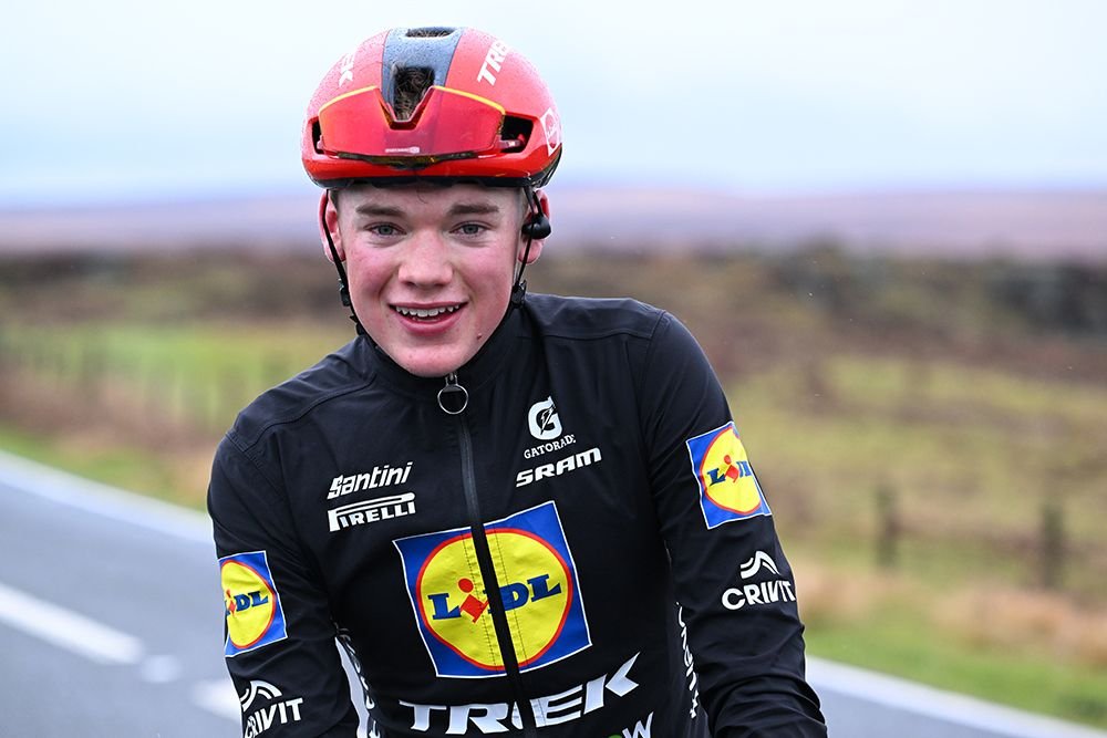 6,4 W/kg a los 16 años: cómo Harry Hudson pasó de escalador aficionado a campeón del mundo y prodigio del Lidl-Trek en sólo dos años