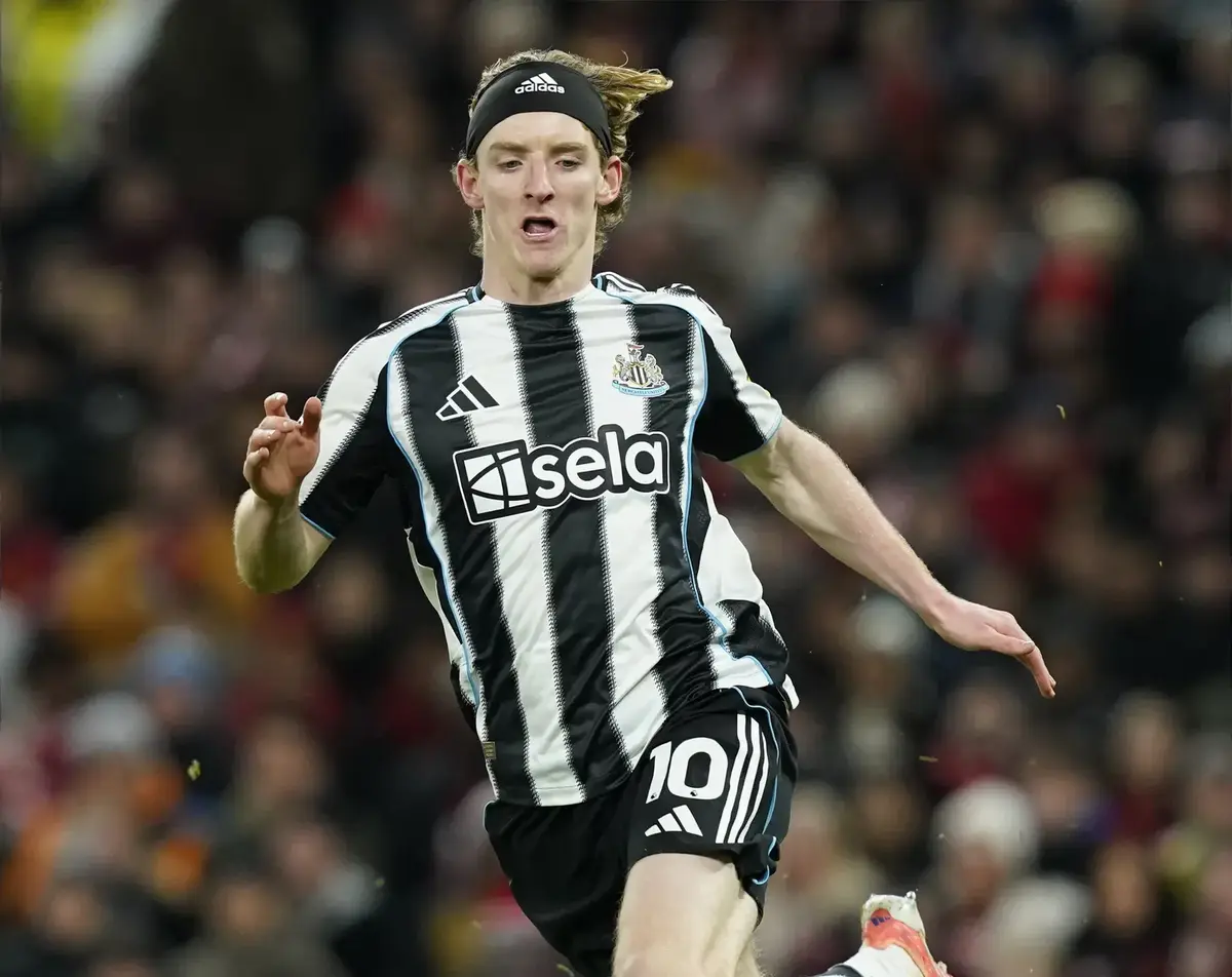 Sky Sports hace pública la finalización del contrato de Anthony Gordon con el Newcastle United