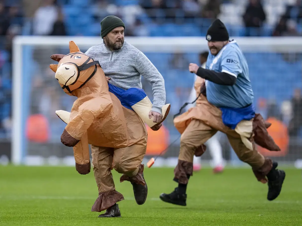 Recibí un correo de este fanático del Manchester City.