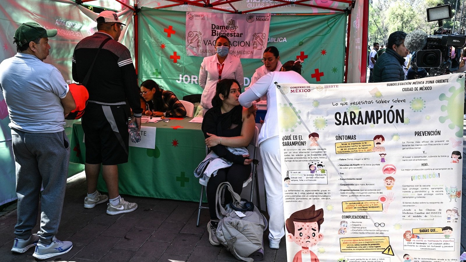 México corre el riesgo de perder el estatus de eliminación del sarampión después de más de 9.000 casos desde el año pasado