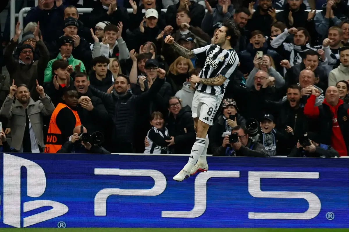 El Grupo de Observadores Técnicos de la UEFA Champions League explica la elección del jugador estrella del Newcastle