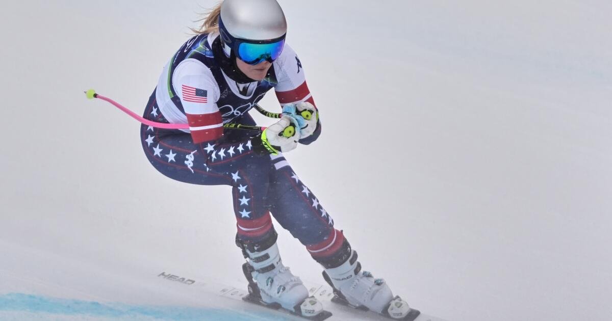 Lindsey Vonn casi pierde la pierna tras un accidente en los Juegos Olímpicos