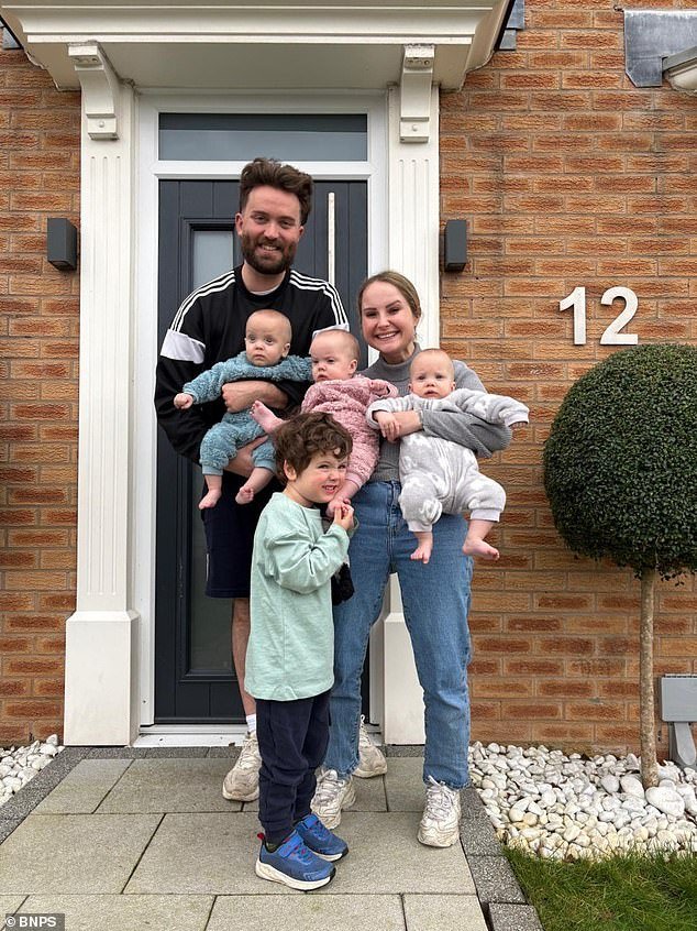 El padre que fue a Tipping Point para ganar un premio en metálico por un tratamiento de FIV revela que la pareja dio la bienvenida a los trillizos