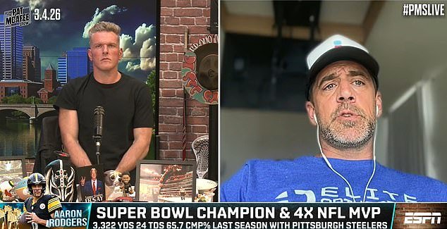 Aaron Rodgers hace sonar la alarma sobre su infierno de acosadores mientras la leyenda de la NFL critica a los fanáticos ‘obsesionados’ que intentan identificar a su misteriosa esposa