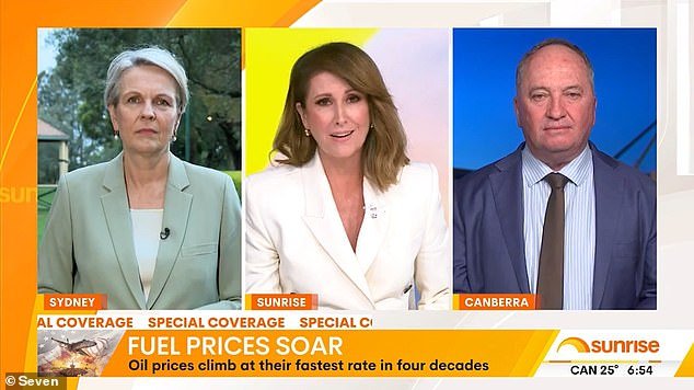 El mordaz discurso de Barnaby Joyce sobre la crisis del petróleo
