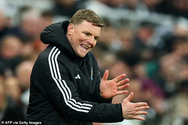 Eddie Howe lanza un apasionado grito de guerra a las estrellas del Newcastle antes del crucial choque de la Liga de Campeones con el Barcelona.