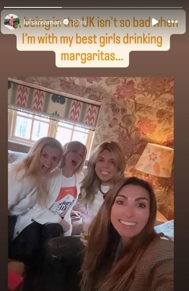 La ‘refugiada’ Luisa Zissman cambia su ‘búnker de guerra de Dubai’ para esconderse y evitar misiles en su edificio de diez habitaciones de £ 8 millones en el Reino Unido.