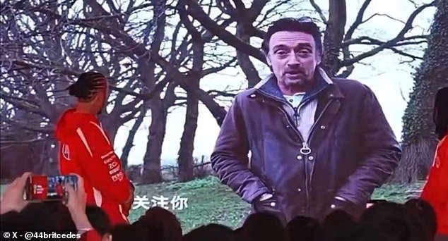 “¿Por qué lo elegiste?” : Momento incómodo Lewis Hamilton dice que ‘realmente no conoce a Richard Hammond después de que la estrella de Top Gear le envía un mensaje de video especial