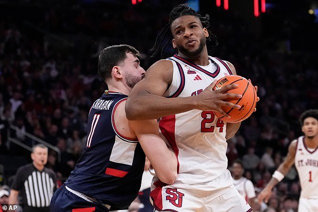 St. John’s le da una paliza brutal a UConn para ganar campeonatos consecutivos del Big East antes de March Madness
