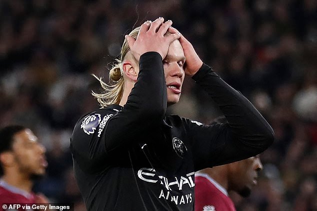 Pep Guardiola lanza una dura defensa contra el tímido Erling Haaland en medio de la estéril racha de la estrella del Manchester City, pero insiste en que el delantero NO está lesionado