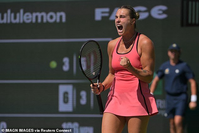 Locutor de tenis comete un terrible error con Aryna Sabalenka después de los triunfos del número 1 del mundo en Indian Wells