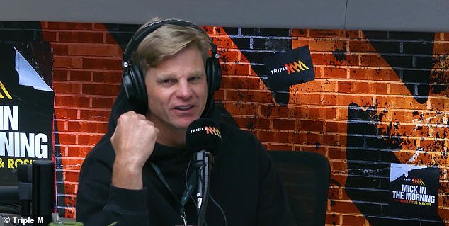 La leyenda del fútbol convertida en estrella de televisión Nick Riewoldt aborda al ‘w**ker’ que dejó a la estrella de la música necesitando puntos después de un ataque en un concierto en Australia