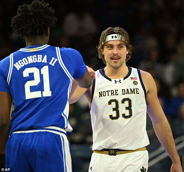 Los Indianapolis Colts contratan al jugador de baloncesto de Notre Dame en un extraño movimiento de la NFL