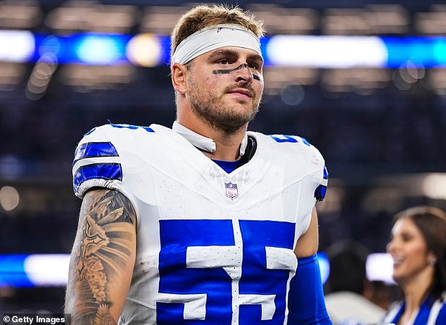 La estrella de la NFL Logan Wilson se retira a los 29 años, un mes después de su liberación de los Dallas Cowboys mientras escribe un emotivo mensaje de despedida.