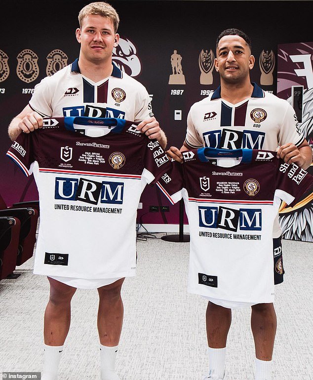 El equipo de la NRL hace un movimiento extraño que involucra al Anticristo