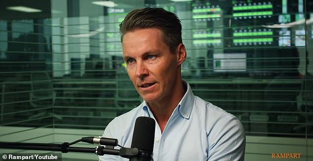 Momento escalofriante cuando le preguntan a Oliver Curtis sobre su ex mejor amigo que lo delató, mientras el marido de Roxy Jacenko se prepara para convertirse en el próximo multimillonario de Australia.