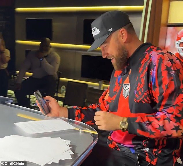 Travis Kelce recibe ‘felicitaciones’ sorpresa de Patrick Mahomes mientras firma un nuevo contrato de ’57 millones de dólares’ con los Chiefs