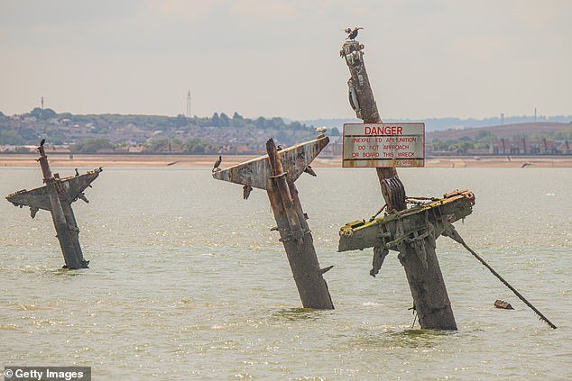 Un dron iraní podría causar “daños masivos y pérdida de vidas” en el sureste si apunta a los restos del Támesis de la Segunda Guerra Mundial, llenos de 1.400 toneladas de explosivos.