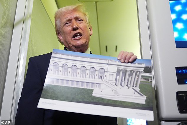 Trump revela un búnker militar secreto que se está construyendo debajo del salón de baile de la Casa Blanca después de que una demanda revelara planes ocultos