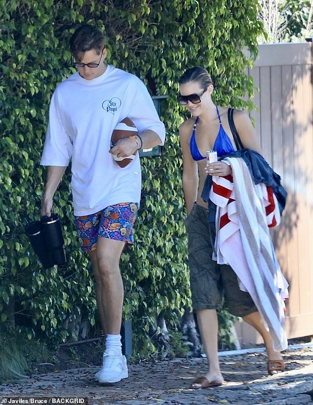 Joe Burrow sale con la modelo SI en Los Ángeles, semanas después de que la estrella de la NFL festejó con Alix Earle y Tate McRae.