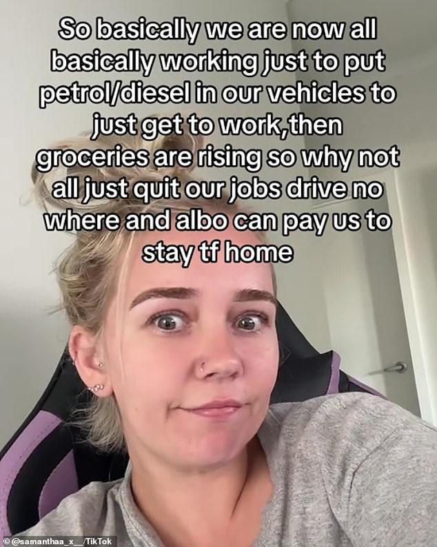 Un joven australiano frustrado resume lo ridículo de la crisis del combustible: “Todos trabajamos sólo para poner gasolina en el coche para ir al trabajo”